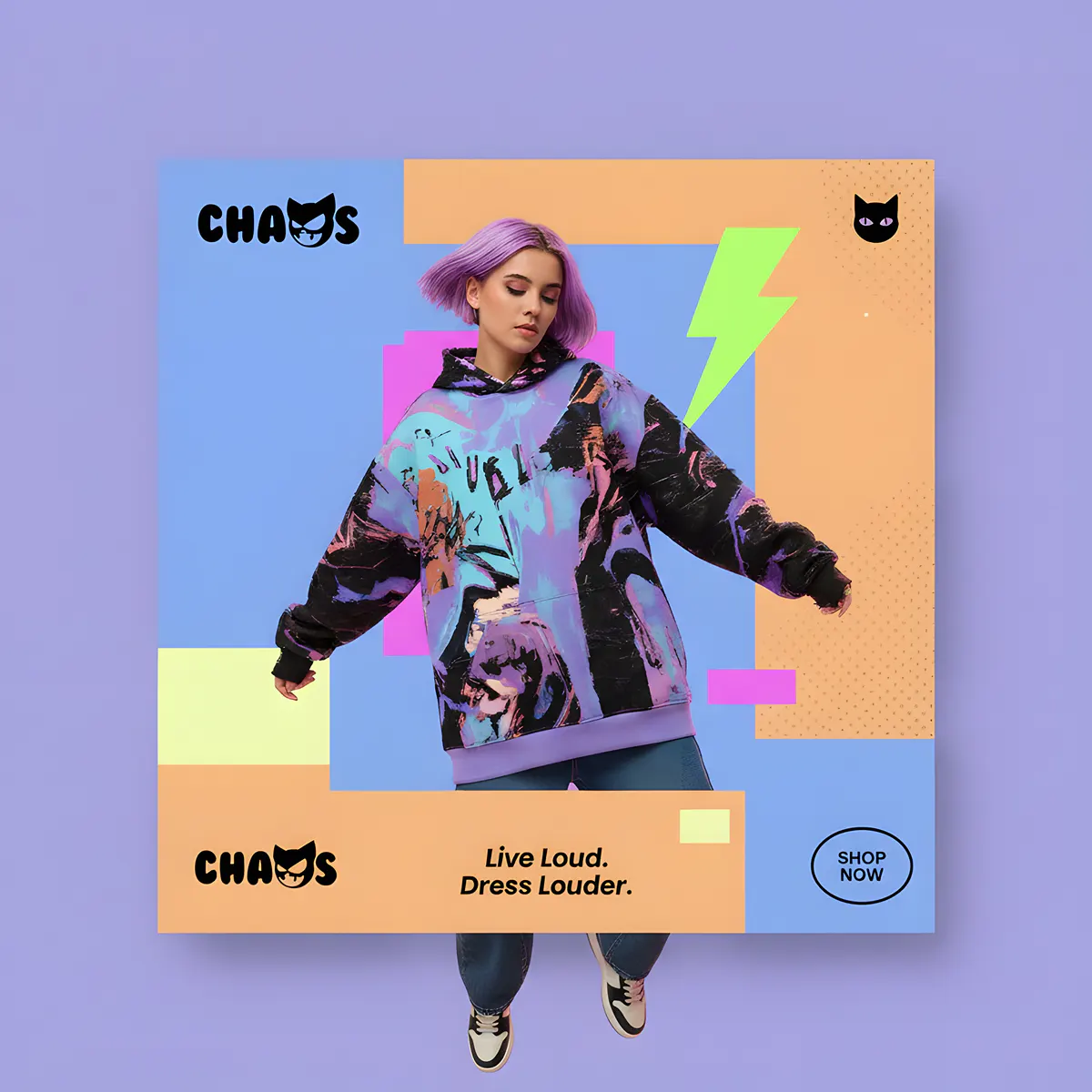 CHAOS campaign poster