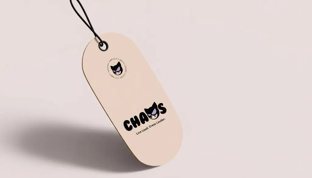 CHAOS swing tag