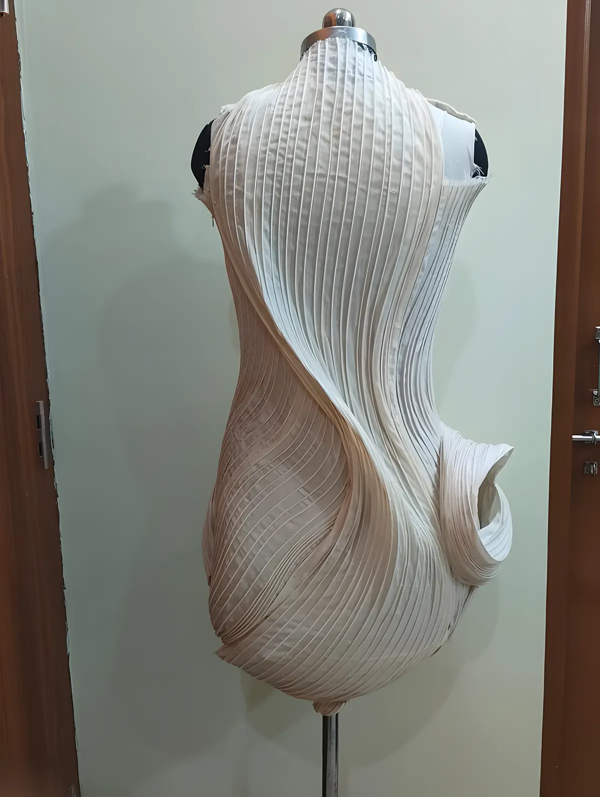 The Last Shell dress photographed in the studio