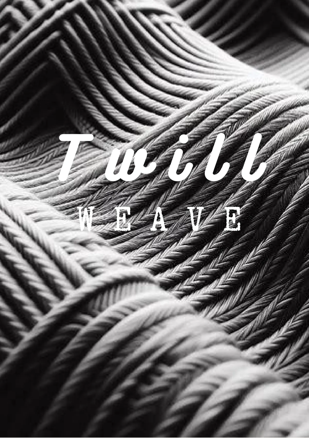 Twill weave chapter opener